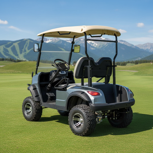 Carrito de Golf Eléctrico de 4 Ruedas y 2 Asientos, Fabricado en China, con Batería de Litio de 48v, Energía Nueva, Alcance de <100km y Batería de 30kWh - Product Image 2