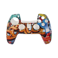 Oursteam Tarnmuster Hydro Dipping Transfer Rutschfester Gamepad Silikonüberzug für Controller-Schutzhülle