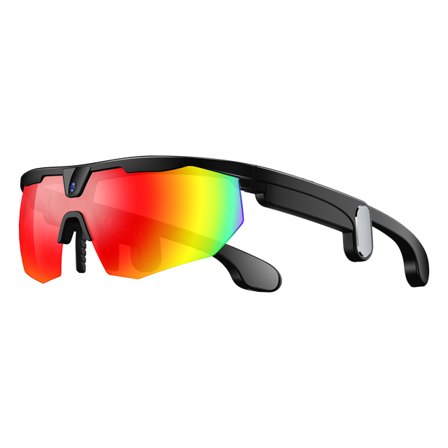 Outdoor Sports Smart Glasses High-Definition Photo Video Recording Real-Time Translation Multi-Functional AI Cycling Running