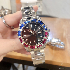 Reloj de Pulsera Green Water Ghost 2026, Nuevo Modelo, con Incrustaciones de Diamantes, Movimiento de Cuarzo con Luz Nocturna, Resistente al Agua, Reloj de Calendario para Hombre - Product Image 1