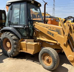 Harga terbaik digunakan kasus 580L Backhoe Loader USA membuat Loader menggali roda bekas Backhoe Loader - Product Image 4