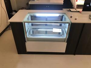 Commercial Single-Temperature Countertop Refrigerated Cake Cases <strong>Small</strong> <strong>Counter</strong> <strong>Top</strong> Cake Display <strong>Fridge</strong> - Product Image 3