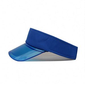 หมวกกันแดดแบบปรับได้ โพลีเอสเตอร์/ผ้าฝ้าย โปร่งใส ขายส่ง ราคาพิเศษ สำหรับกิจกรรมกลางแจ้ง ใช้ได้ทุกวัน ป้องกันแสงแดด - Product Image 6