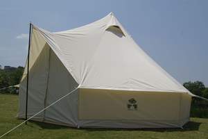 Gran oferta, tienda de campaña Cavas, tienda de yurta mongola de bambú a la venta, tienda de campaña india, lona de algodón - Product Image 4