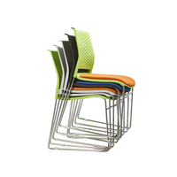 Chaise de formation pliante pour conférence, chaise de visiteur pour salle de réunion avec tablette d'écriture – Offre Spéciale