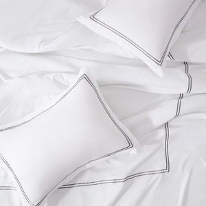 Sao khách sạn chất lượng 100% bông 300tc khách sạn bộ đồ giường tấm ga trải giường đặt - Product Image 5