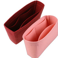 Bolso de mano de un solo hombro para mujer, organizador de almacenamiento de teléfono móvil, billetera en fieltro lexsion b, gran oferta