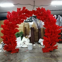 Arbres artificiels de cerisier japonais en fleurs roses en gros, décorations de mariage, arche de cerisier artificielle en fleurs à vendre