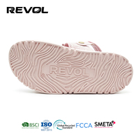 Sandales compensées GRS pour femme avec brides matelassées, sandales roses mignonnes style Dad Shoes, semelle épaisse et souple, chaussures d'été de plage pour la marche