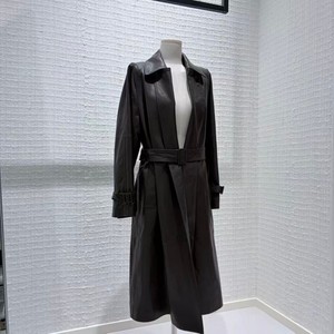 Leather Trench Coat - 2025 New Design Windproof Style