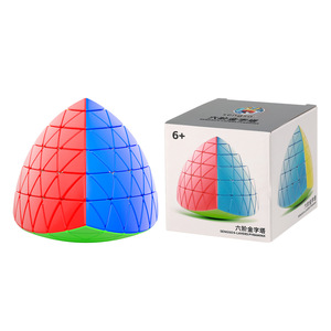 Sengso 6-Layers Pyraminx Magic Cube <b>Puzzle</b> Brain-Boosting Toy For Ages 6+ - Product Image 1