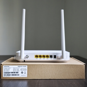 AX3000 WiFi6 Mesh XPON ONU ZC-521X6T พร้อมพอร์ต 4GE 1POTS CATV APC รองรับ GPON EPON อุปกรณ์ไฟเบอร์ออปติกความเร็วสูง FTTH - Product Image 4