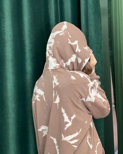 Chu <span class=keywords><strong>Fei</strong></span> เสื้อฮู้ดมัดย้อมสำหรับผู้ชายและผู้หญิงผ้าฝ้าย100% หนักผ้าเฮฟวีเวตสไตล์ถนนอเมริกันผู้จัดจำหน่ายจากจีน - Product Image 4