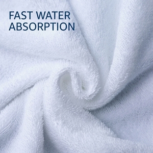 Ensemble <span class=keywords><strong>de</strong></span> serviettes <span class=keywords><strong>de</strong></span> <span class=keywords><strong>bain</strong></span> en coton blanc 100% hypoallergénique avec logo personnalisé, 70*140cm, <span class=keywords><strong>600g</strong></span>, brodé, pour hôtel <span class=keywords><strong>de</strong></span> luxe - Product Image 3