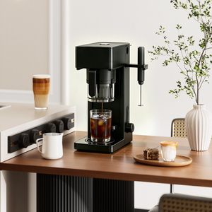 Machine à café électrique intelligente automatique avec moulin à café intégré, boîtier en aluminium, nettoyage facile, usage domestique, capacité de 4 tasses - Product Image 5