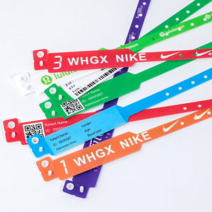 Professional Manufacturer Waterproof Vinyl Wrist Band Disposable ID Bracelets Hospital PVC Children <strong>Wristband</strong> - Product Image 2