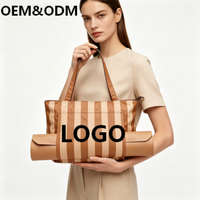 Tas Tote Yoga Gym Logo Kustom OEM ODM |   Tas Selempang Anti Air Bahan Polyester dengan Ritsleting, Tempat Matras Yoga, Pola Kustom, Grosir