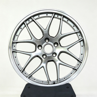 Jantes forgées EC-7RS argentées 17 18 19 20 pouces 5x120 5x114.3 5x112 pour BMW M3 M4 Toyota Supra Nissan 370Z Tesla Model 3