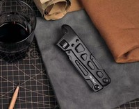 Outil multifonction pliable d'extérieur 9-en-1 : Pince, tournevis, scie à bois, couteau de camping et de randonnée, outil mécanique EDC NE20391