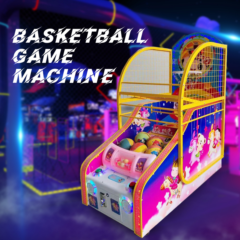 New Coin Operated Indoor/Outdoor Amusement Center Kid Children Basketball Machine Factory Direct Street Arcade Game You Pinhui