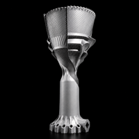 Boquilla de Motor de Cohete y Cámara de Empuje Impresas en 3D con Características de Refrigeración Integradas