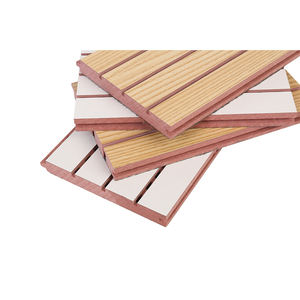 Panel acústico de MDF, listón de <span class=keywords><strong>madera</strong></span>, panel de pared acústico, paneles de pared de <span class=keywords><strong>madera</strong></span> acústica ranurada, decoración Interior para pared y <span class=keywords><strong>techo</strong></span> - Product Image 2