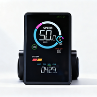 Odómetro Eléctrico de 24V 36V 48V 60V, Pantalla LCD para Bicicleta Eléctrica, Pantalla Izquierda M7C-2, Ordenador de Ciclismo Colorido para Bicicleta de Montaña y Carretera