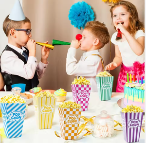 Caja de Palomitas de Maíz Personalizada de Fábrica, Cajas de Papel para Palomitas de Maíz con Impresión de Logotipo o Palabra Palomitas - Product Image 3