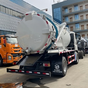 รถดูดสิ่งปฏิกูล ISUZU GIGA 4x2 12CBM ใหม่ เกียร์ธรรมดา ดีเซล ยูโร 3 รถบรรทุกถังสุญญากาศ ราคาถูก - Product Image 5