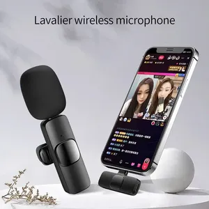 Micrófono Inalámbrico Inteligente para Cámaras Android, Entrevistas, Vlogs, con Cancelación de Ruido, Tipo Lavalier, Venta al Por Mayor - Product Image 4