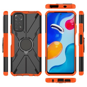 Custodia per telefono 2 In 1 con supporto magnetico per telefono per auto per Redmi Note 11 10 <span class=keywords><strong>Pro</strong></span> custodia resistente agli urti per <span class=keywords><strong>Xiaomi</strong></span> <span class=keywords><strong>11T</strong></span> - Product Image 5