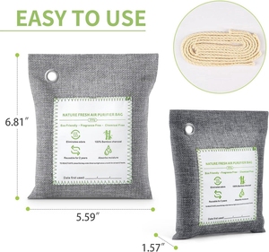 LEGREEN, bolsas Purificadoras de aire de carbón de bambú activado, eliminador de olores, desodorante <span class=keywords><strong>para</strong></span> habitación, <span class=keywords><strong>ambientador</strong></span> de coche - Product Image 3
