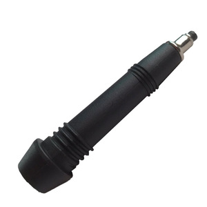Rubber Trekking <b>Pole</b> Tip Straight <b>Grip</b> Black Outdoor Walking Stick Accessory - Product Image 2