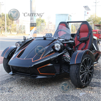 Caiteng Dune Buggy Économique Essence/Électrique 3 Roues Jeep Kart Homologué Route Transmission Automatique 120 Km/h Alimenté par Batterie