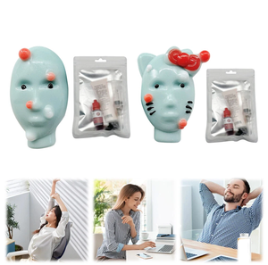 Jouets Squishy en Caoutchouc Souple à Motif Alien, Jouets Anti-Stress à Rebondir, Design Abstrait et Cartoon, pour Enfants et Adultes - Product Image 4