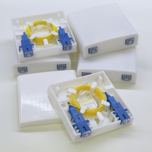 Boîtier <span class=keywords><strong>de</strong></span> prise murale <span class=keywords><strong>Fibre</strong></span> Optique Ftth Patch Panel 86 Type Façade FTTH Box pour <span class=keywords><strong>Communication</strong></span> <span class=keywords><strong>Fibre</strong></span> Optique Protection Box - Product Image 3