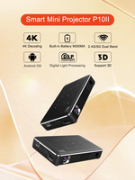 Mini projecteur nouveau Portable Home cinéma Mini projecteur de poche P10 Proyector Android 9 DLP projecteur intelligent
