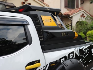 Barra antivuelco de nuevo diseño con cesta de techo Pastillas Barra antivuelco deportiva con cesta para Nissan NAVARAN NP300 2012 ~ ON - Product Image 6