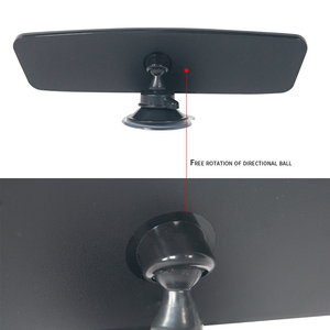 CARFU New High Quality Plastic Universal Side <b>Mirror</b> Wide Angle Rearview <b>Mirror</b> AC-1488 Black for <b>Car</b> M600 2009-2016 - Product Image 3