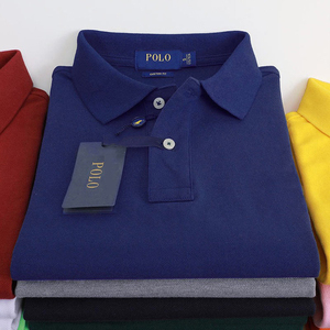 Polo de Verano de Alta Calidad para Hombre Camiseta Bordada en Blanco Manga Corta Cuello de Solapa con Patrón Impreso para Hombre - Product Image 5