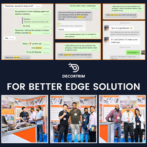 DECORTRIM Custom Factory L-Shape Aluminum Ceramic <strong>Decorative</strong> Edging Profile Wall <strong>Metal</strong> <strong>Corners</strong> Wholesale Tiling Trims - Product Image 4