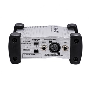 Boîtier DI actif <span class=keywords><strong>DI100</strong></span> avec amplificateur de signal Gain Boost pour guitare basse, clavier, scène et studio - Product Image 4