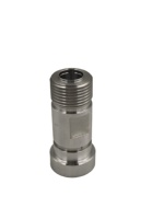Adaptador de Acoplamiento Rápido de Titanio de Alta Precisión, Grado 5 Ti-6Al-4V, Mecanizado CNC Personalizado, Resistente a la Corrosión y Alta Presión