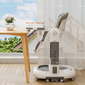 3 in <span class=keywords><strong>1</strong></span> pieghevole portatile multifunzionale regolabile <span class=keywords><strong>sedia</strong></span> di alimentazione del bambino pranzo seggiolone del bambino deambulatore - Product Image 5
