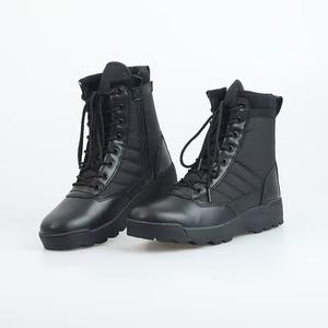 स्टॉक स्वैट में ज़स्टेप ZS-H108 माइक्रोफाइबर चमड़े के शीतकालीन जिपर लड़ाकू बूट जंगल चढ़ाई करना रेगिस्तान सामरिक जूते - Product Image 4