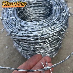 <span class=keywords><strong>Alambre</strong></span> <span class=keywords><strong>de</strong></span> Hierro con Púas Electrogalvanizado <span class=keywords><strong>de</strong></span> Fábrica, 200m 500m, Cercas <span class=keywords><strong>de</strong></span> Seguridad, <span class=keywords><strong>Alambre</strong></span> <span class=keywords><strong>de</strong></span> Púas <span class=keywords><strong>de</strong></span> Acero Inoxidable - Product Image 1
