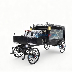 Special Transport Manufacturers Sell Retro Electric Funeral Carriage Coffin Car Hearse and Motorcycle <b>Trailer</b> Hearse - Product Image 2