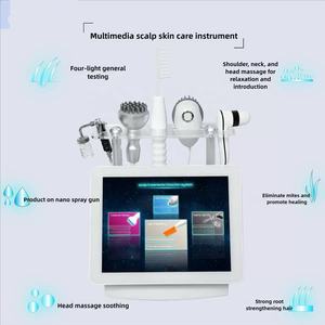 Elektrische Haut prüfung Anti-Haarausfall-Haarwuchs gerät Elektrische Kopfhaut massage 5 in 1 Haar-und Kopfhaut analyze gerät - Product Image 1