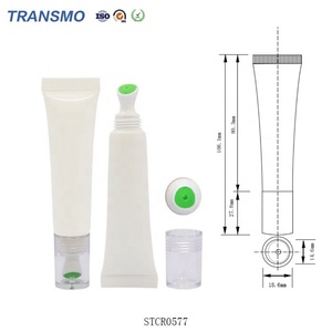 Tubes et boîtes de gloss à lèvres vides, tube de rouge à lèvres blanc, étiquette privée, tubes de gloss à lèvres compressibles de 10 ml, écologiques - Product Image 2