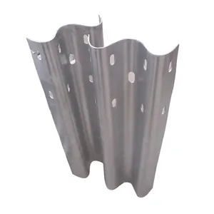 Индивидуальные 2 волнистые балки металлические стальные оцинкованные пластиковые ограждения дорожные барьеры для продаж